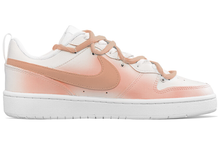 

Кроссовки Nike Court Borough Skateboarding Shoes Women's Low-top Orange/White, цвет Orange