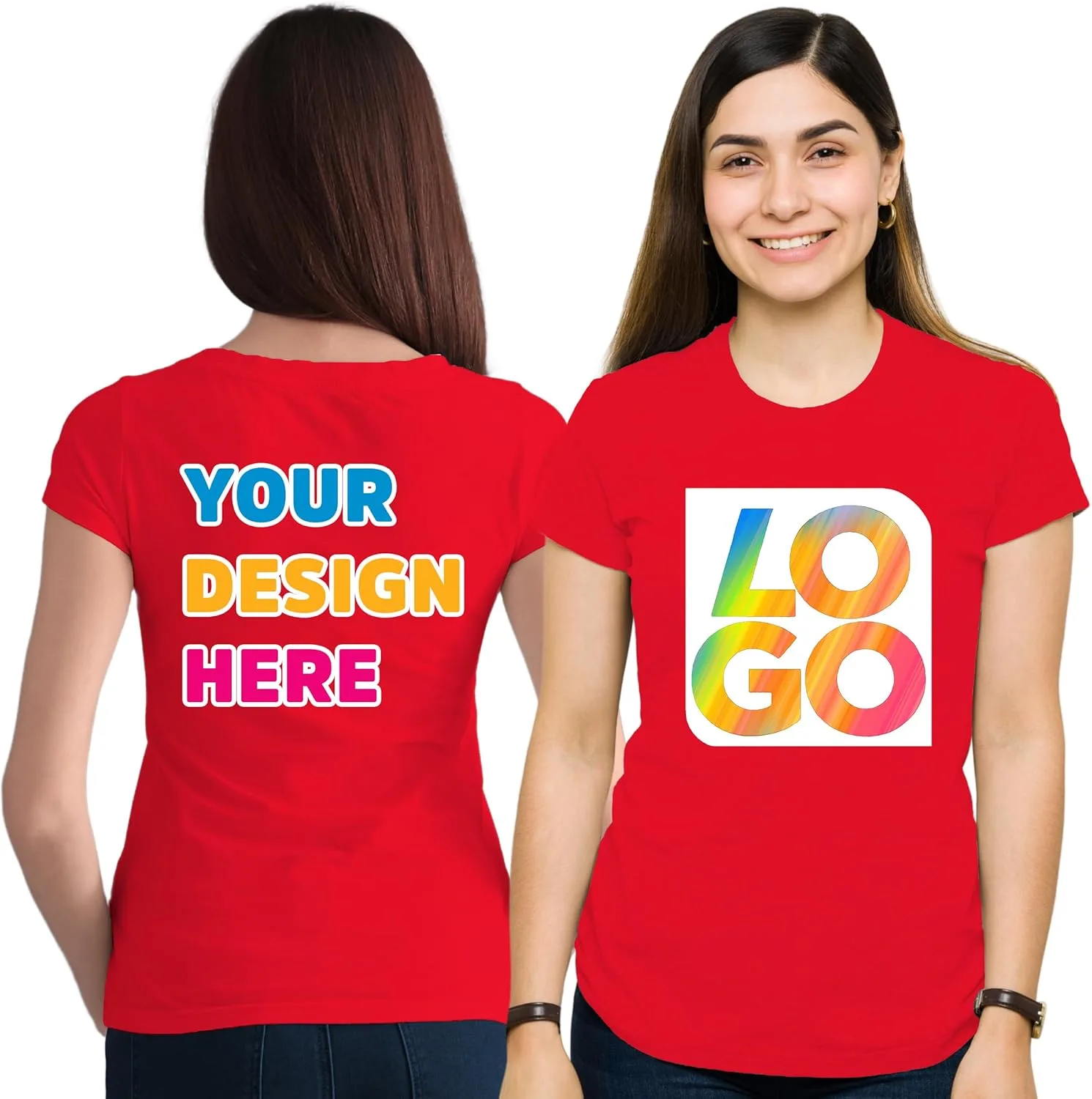 

USMG легкая футболка из хлопка и полиэстера 4 oz с полноцветной печатью для команд и мероприятий