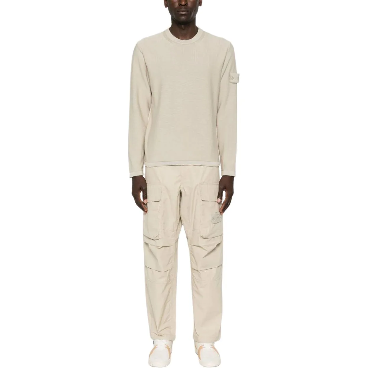 Штаны Ghost Loose STONE ISLAND, Almond Beige — фото 4
