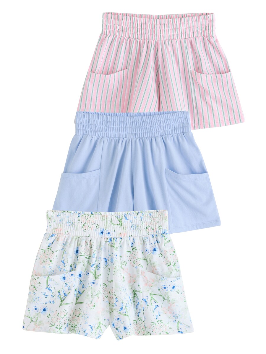 

Обычные брюки Next, цвет Light blue/Rose/Off white