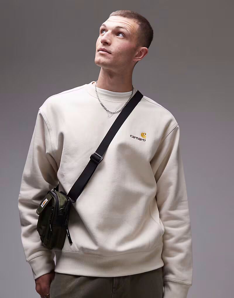 

Carhartt WIP - American Script - Толстовка в оттенке белого