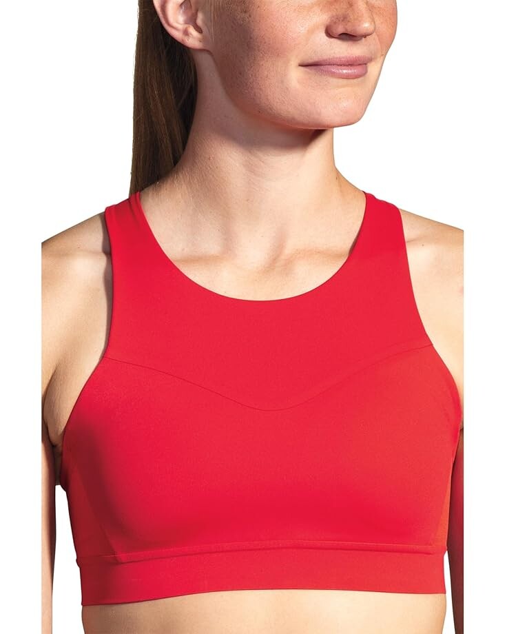 

Бюстгальтер Brooks 3 Pocket Sports Bra, цвет Salsa