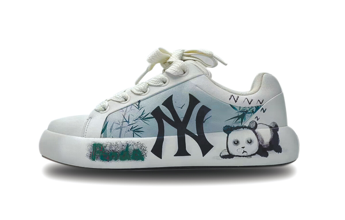 

Кроссовки MLB Chunky Lifestyle Shoes Unisex Low-top White, цвет Panda Print
