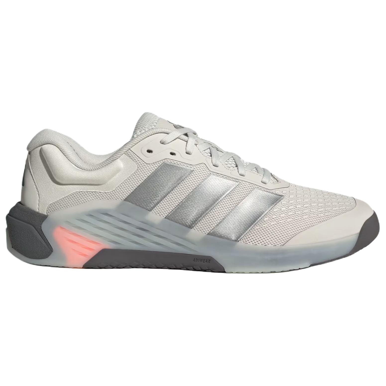 Adidas Кроссовки для тренировок DROPSET 4 Support мужские, светло-серый Silver — фото 3