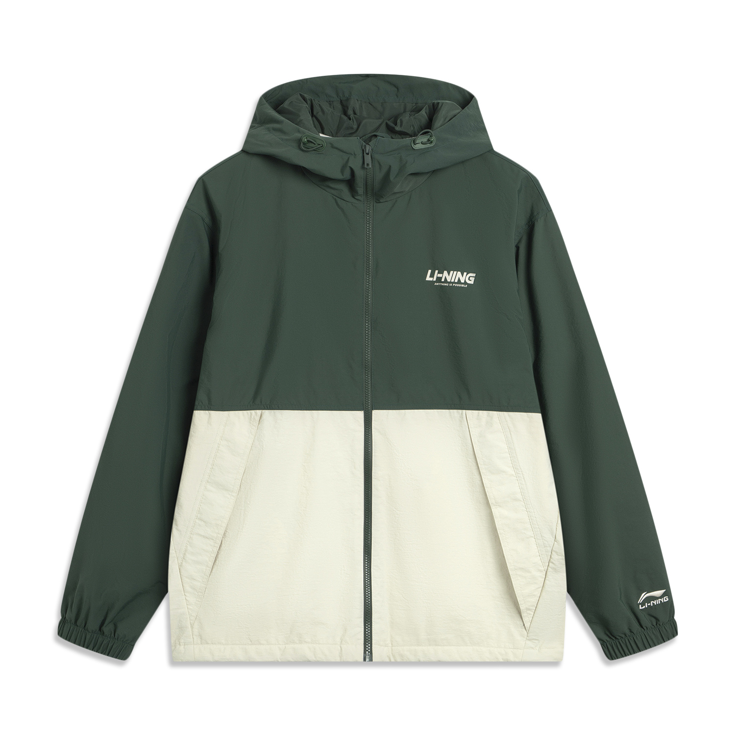 

LINING Тренч спортивный мужской овсяно-серый, Oat Gray
