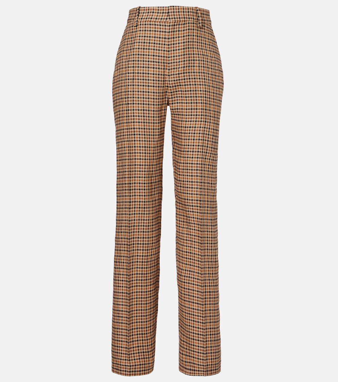

Прямые брюки из льна в клетку Polo Ralph Lauren, Country Plaid