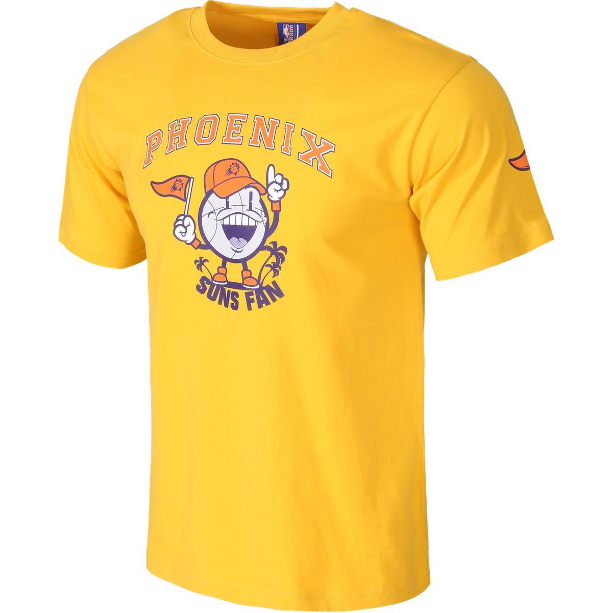 

Футболка Sun Team Unisex желтая NBA