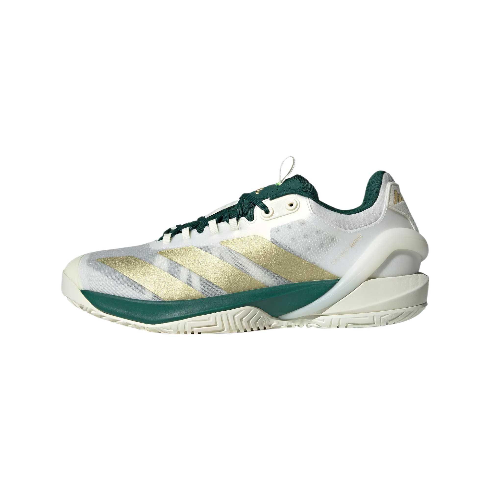 

Adidas Теннисные кроссовки Adizero Cybersonic 2 Breathable Low Top, мужские, белые, зеленые