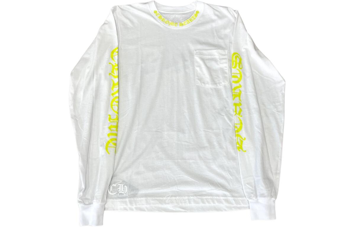 

Футболка мужская белая Chrome Hearts, белый