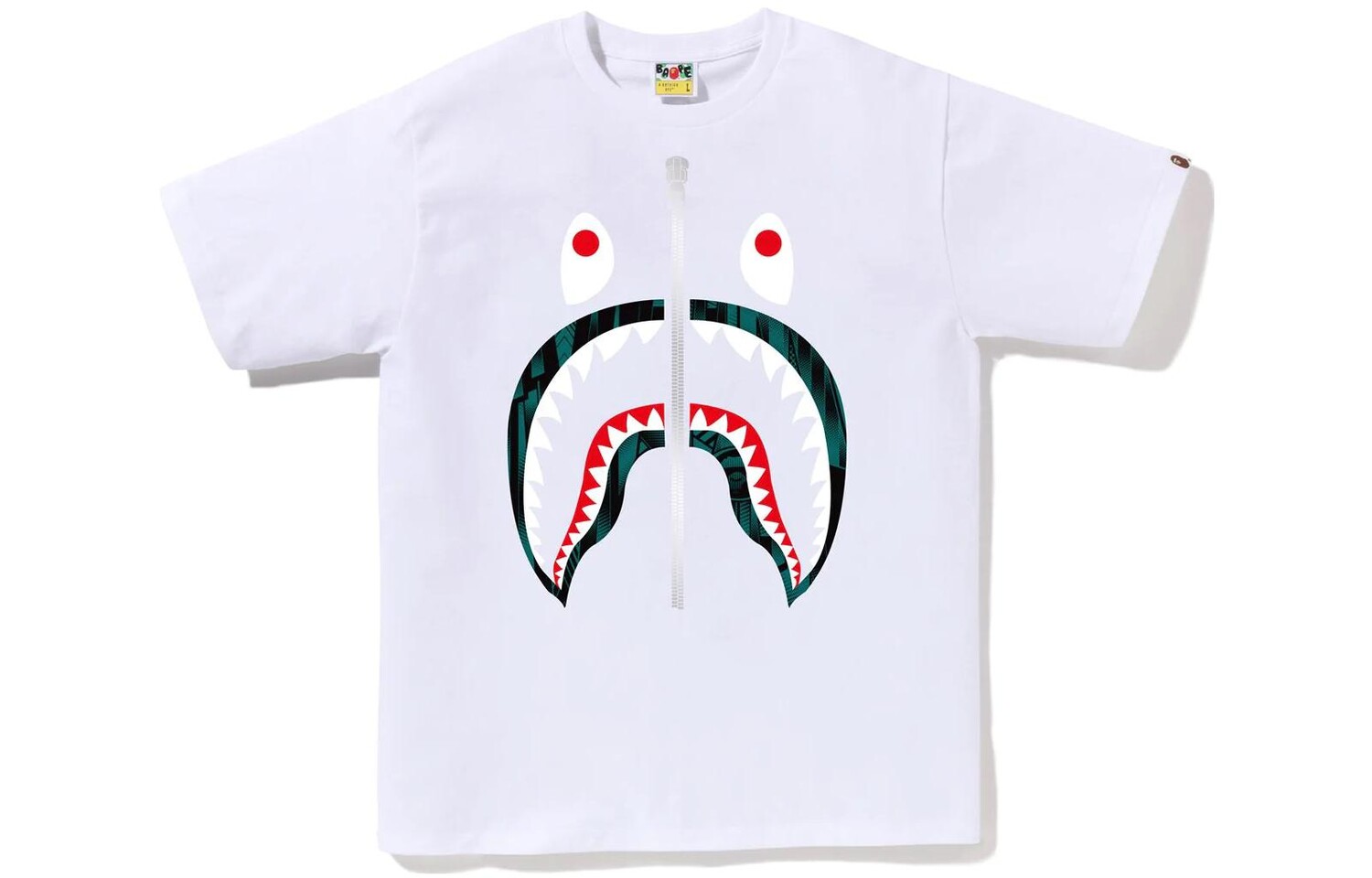 Футболка BAPE Speed Racer Big Shark A Bathing Ape, черный — фото 4