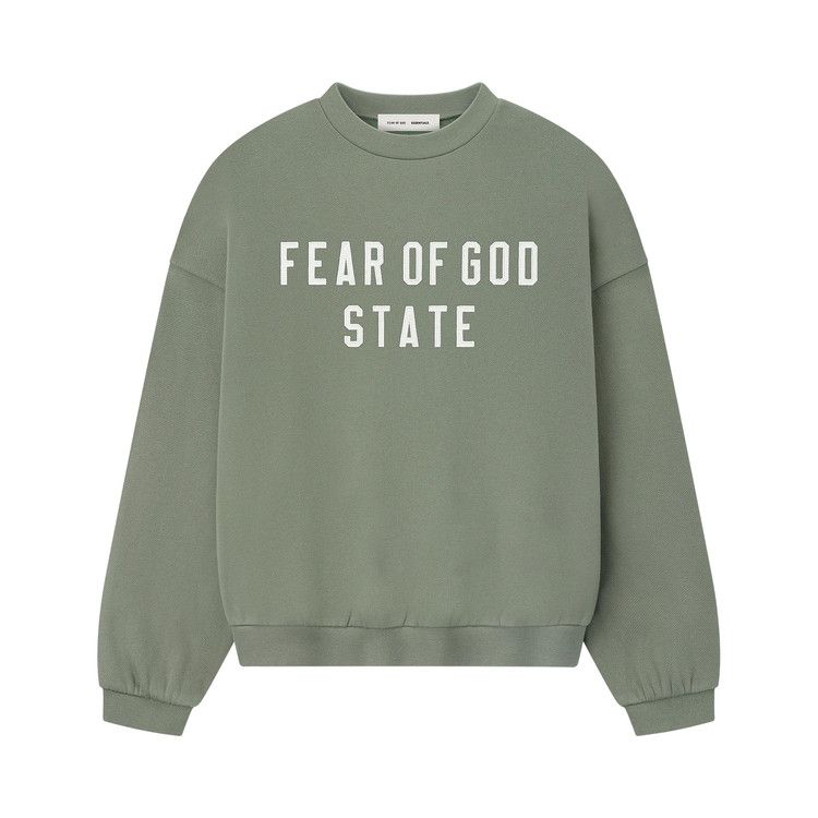 

Свитер Fear of God Essentials 90s Crewneck, Moss