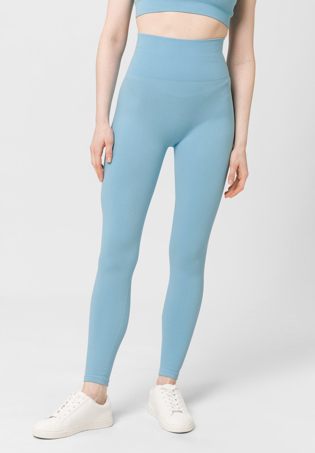 

Леггинсы FORM Rib Seamless Les Lunes, светло-голубой