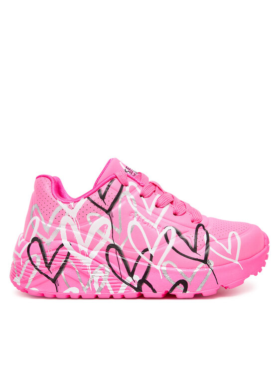 

Кроссовки Uno Lite-Metallic Love 314067L/HPMT Skechers, розовый