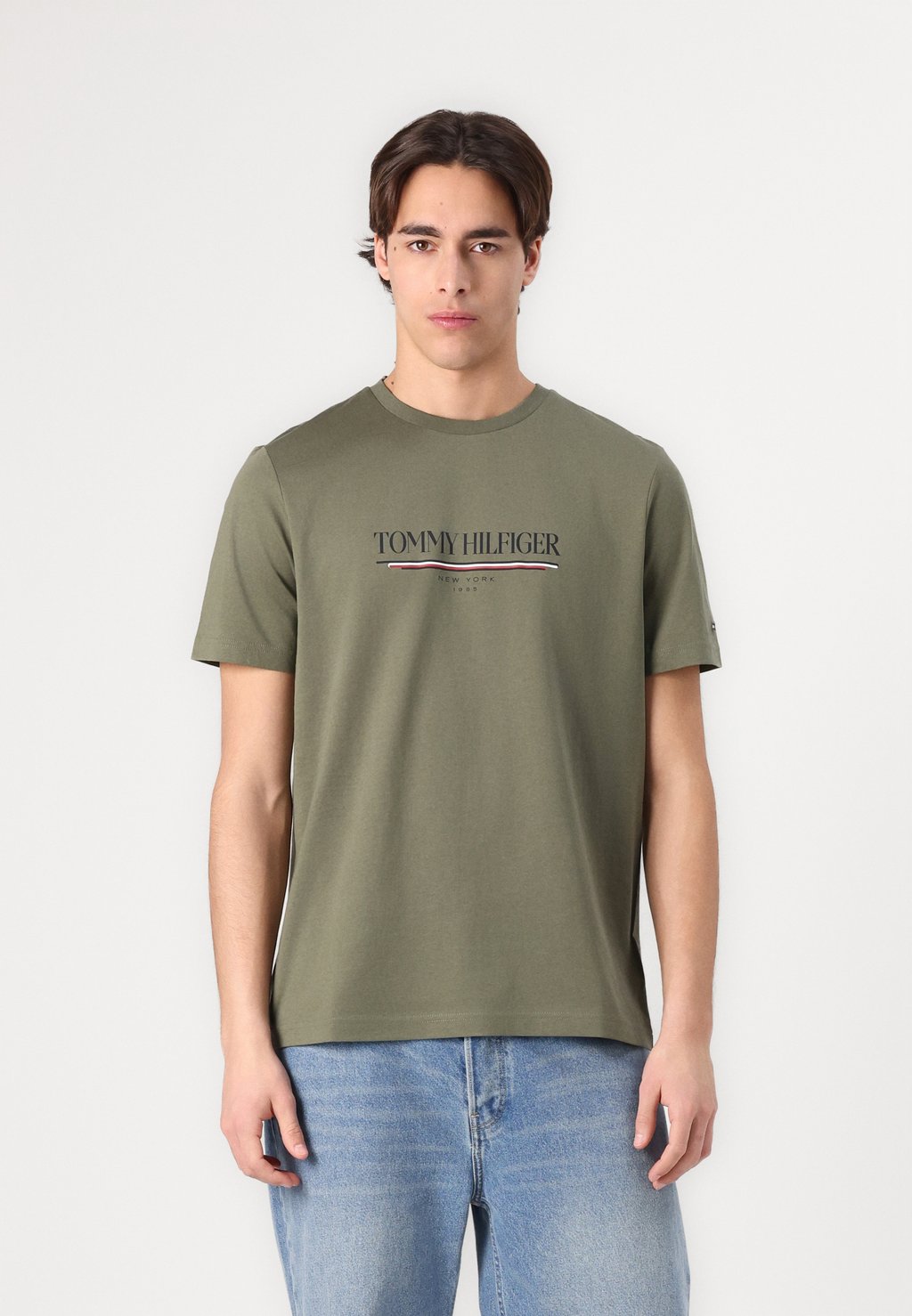 

Футболка с принтом BRAND LOVE TEE Tommy Hilfiger, темно-зеленый