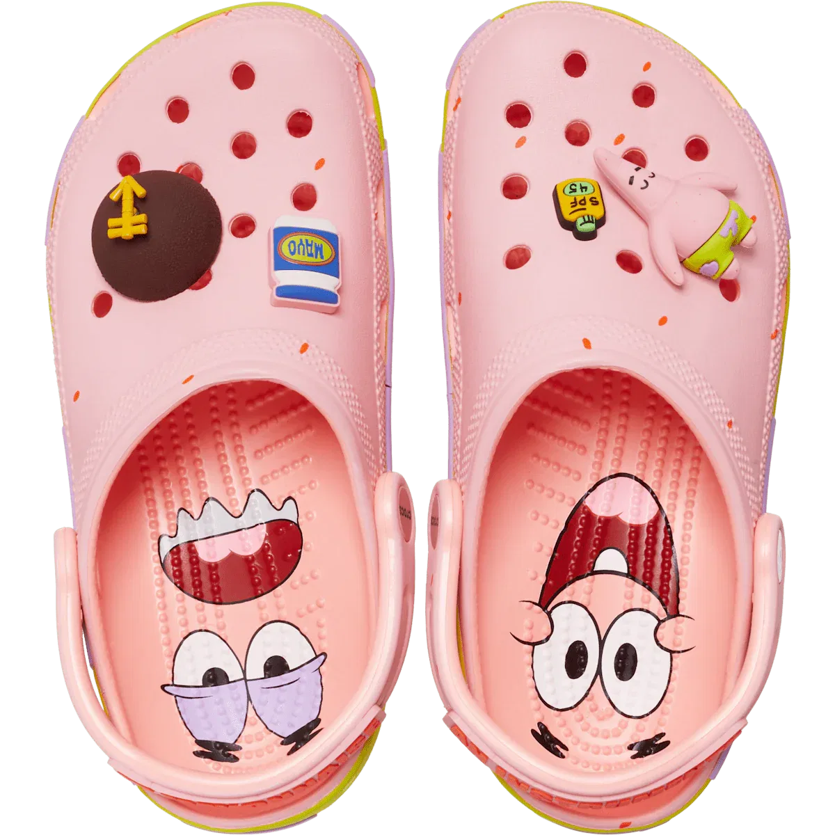 Классические сабо Губки Боба и Патрика Crocs, Melon
