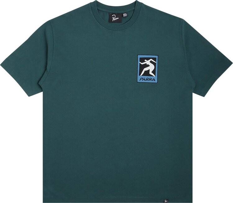 

Футболка Parra Pigeon Legs 'Castleton Green', зеленый