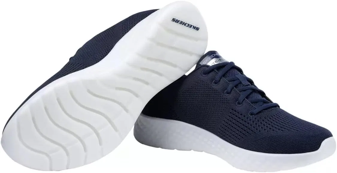 Мужские кроссовки Skechers с эффектом памяти, Navy — фото 3