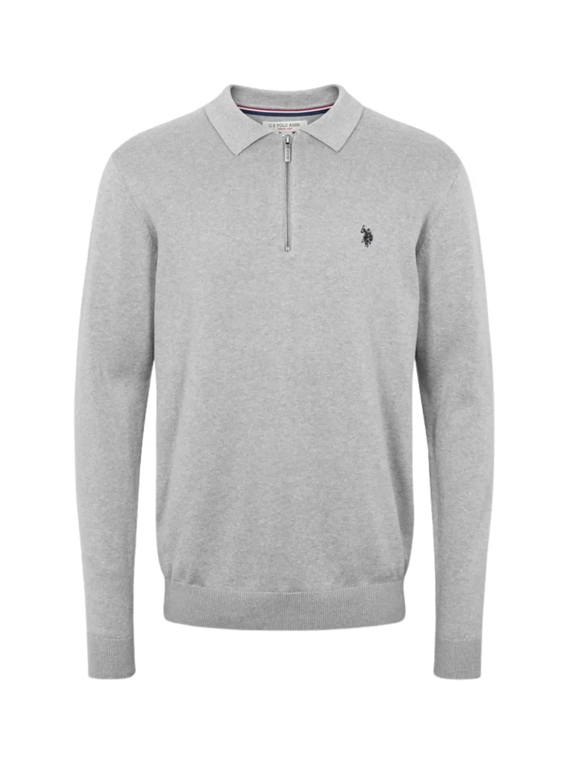 Свитер ' UMDave ' U.S. Polo Assn., Mottled Grey