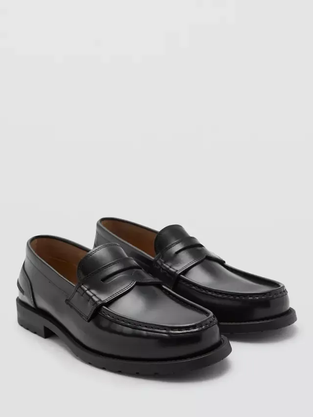 Кожаные лоферы Zapato Mango — фото 3