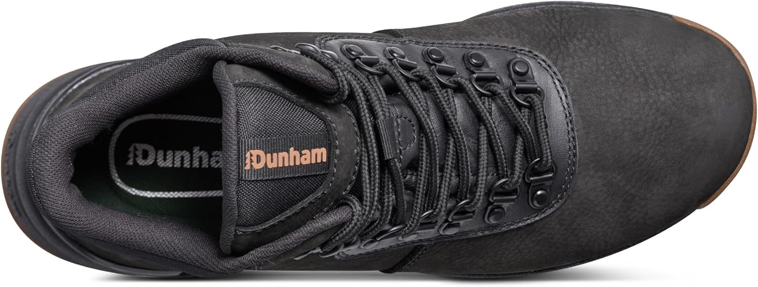 Мужские водонепроницаемые средние ботинки Dunham Alpine, черный — фото 4