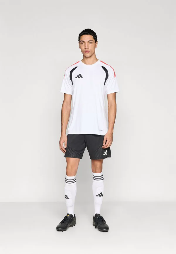 Шорты для соревнований tiro 26, спортивные шорты Adidas Performance, Black/Semi Lucid Red — фото 2