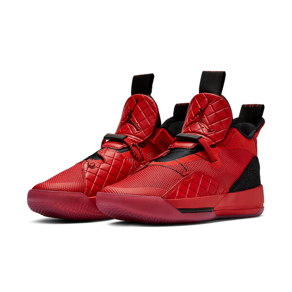 Кроссовки 33 Air Jordan, красный — фото 3