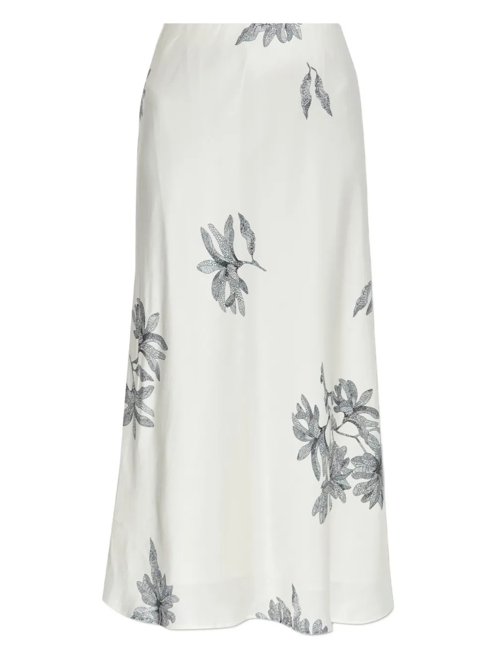 

Миди-юбка-комбинация с цветочным принтом BY MALENE BIRGER, белый