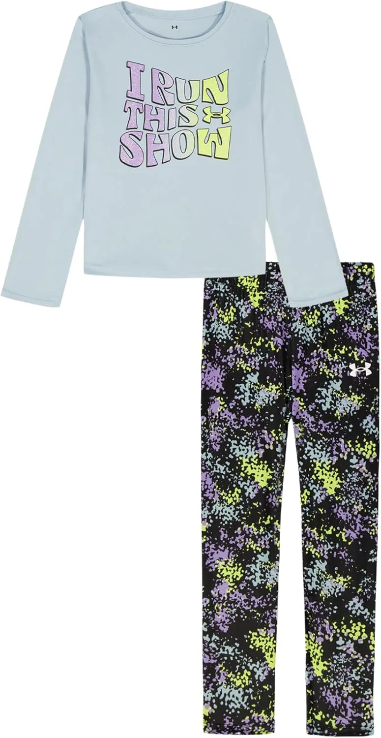 Детский спортивный комплект с принтом Under Armour, Blue Calm Printed