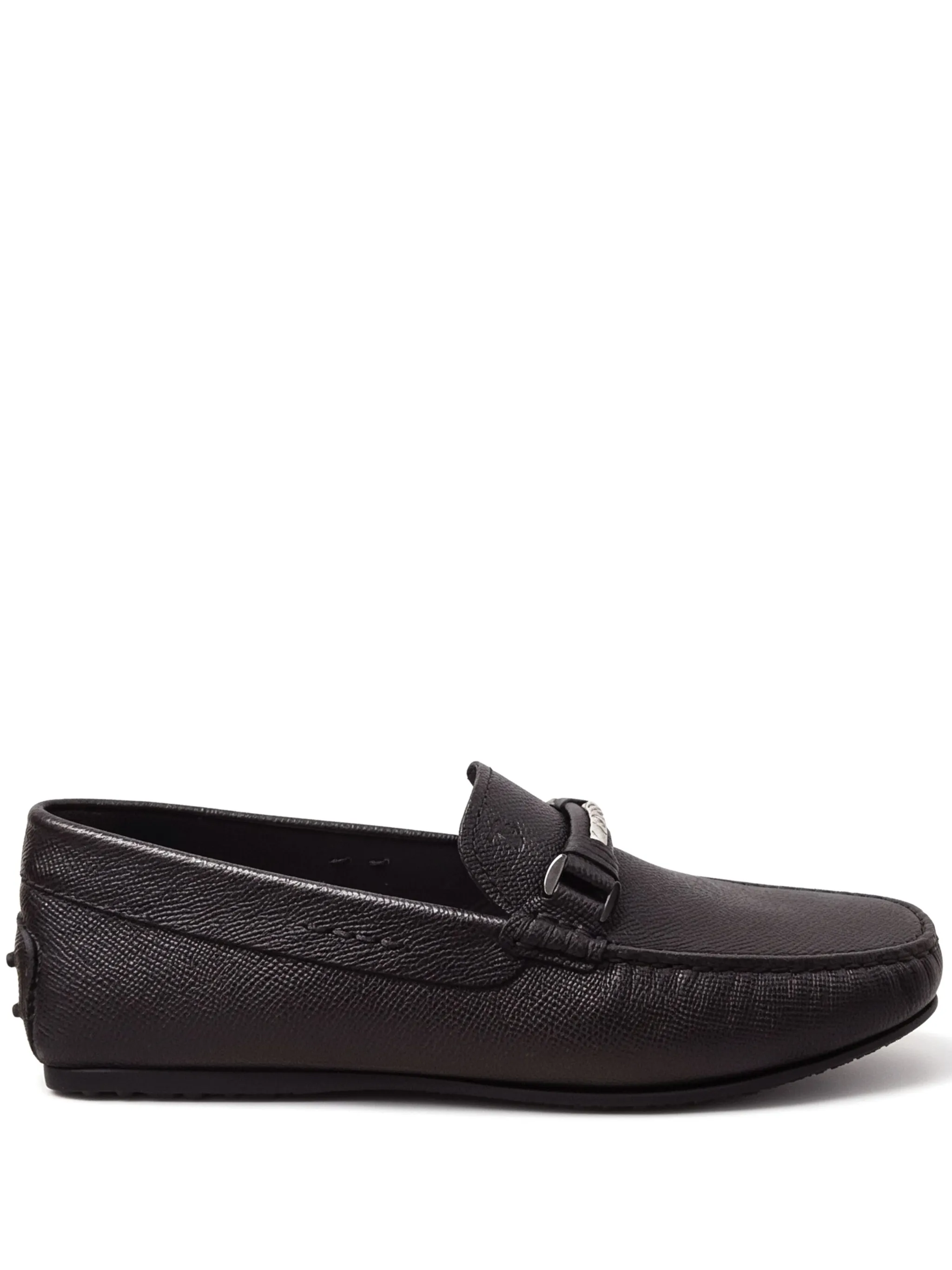 Текстурированные мокасины City Gommino Tod'S, коричневый