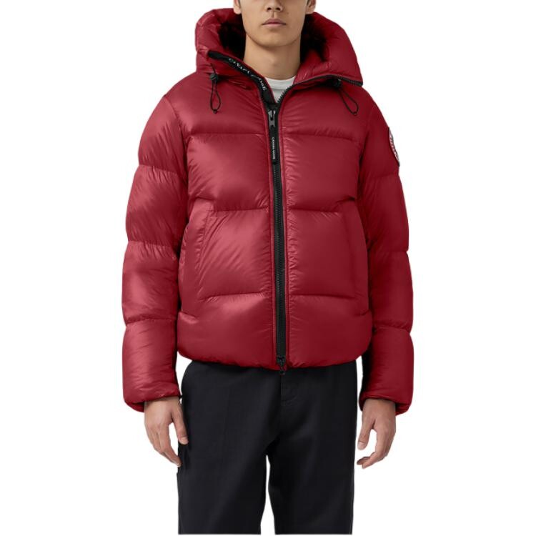 

Пуховик мужской алый Canada Goose, цвет Scarlet