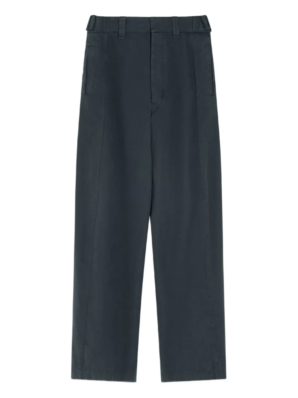 

Брюки с лампасами Lemaire, серый