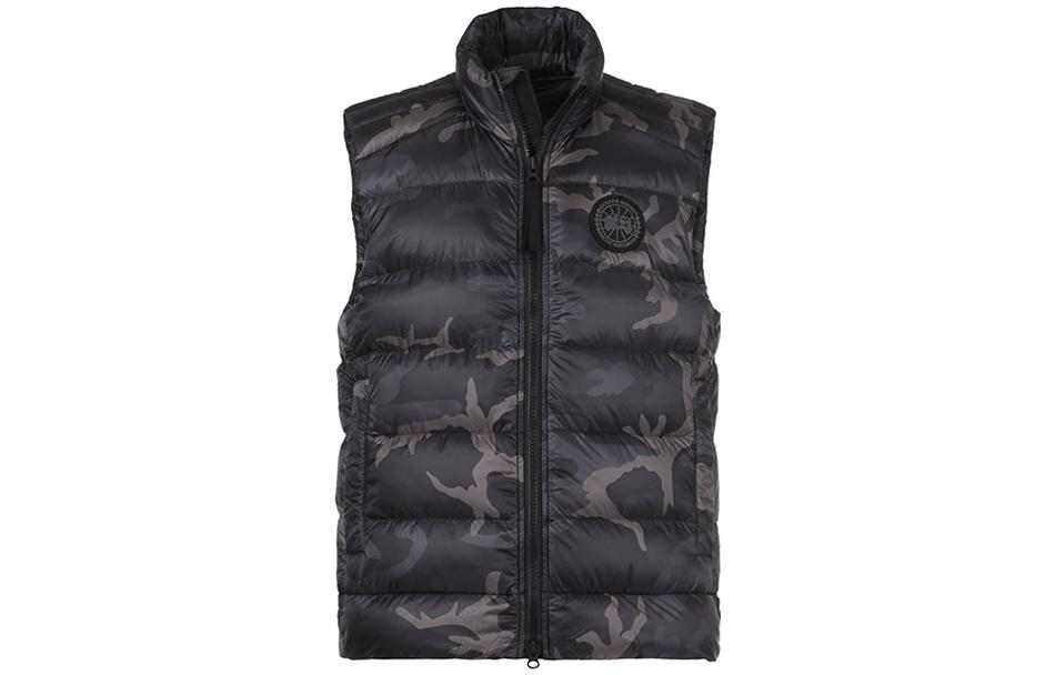Canada Goose Пуховая жилетка мужская черная, Black — фото 3