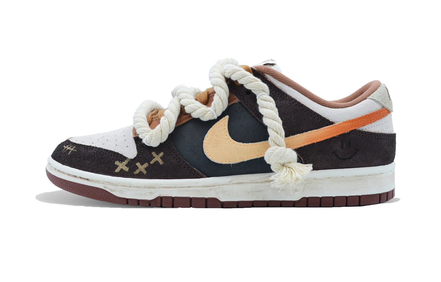 

Кроссовки для скейтбординга Dunk мужские низкие бежевые Nike, Бежевый, Кроссовки для скейтбординга Dunk мужские низкие бежевые Nike