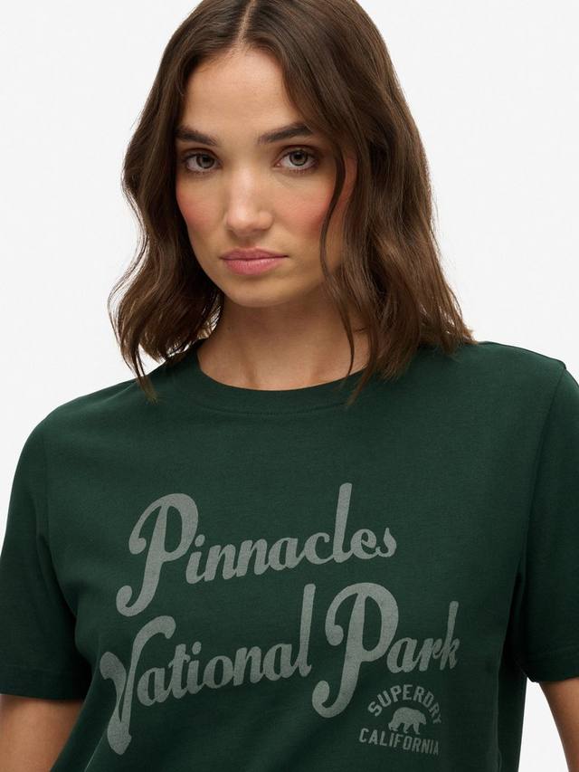 Расслабленная футболка Lo-fi Outdoors Superdry, Enamel Green — фото 4