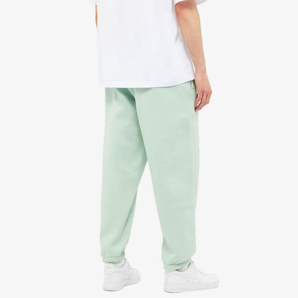Брюки men's embroidered logo solid color bundle feet sports pants/trousers/joggers green Nike, зеленый — фото 3