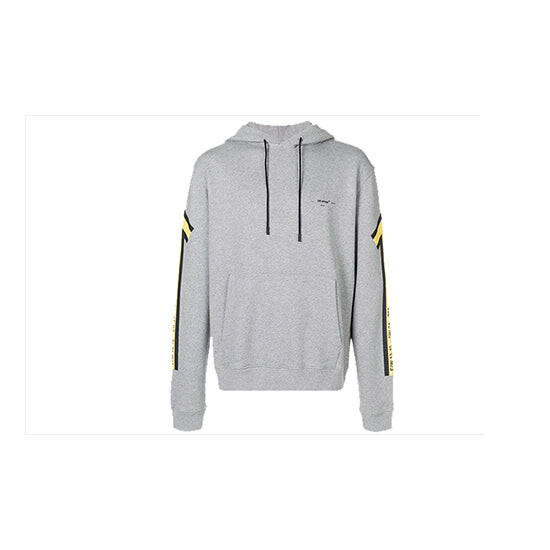 

Толстовка fw18 arrows normal fit hooded sweater 'grey yellow' Off-White, серый