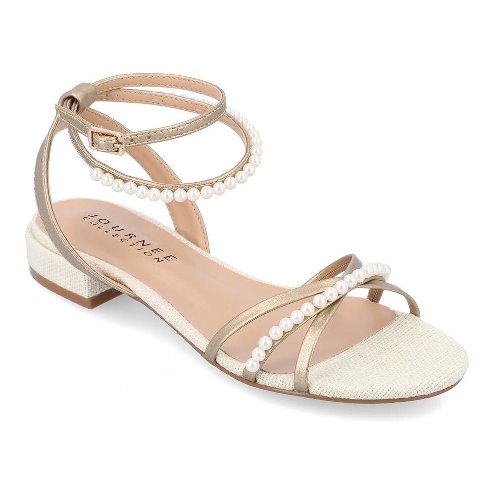 

Женские сандалии Journee Collection Tulsi, золотой