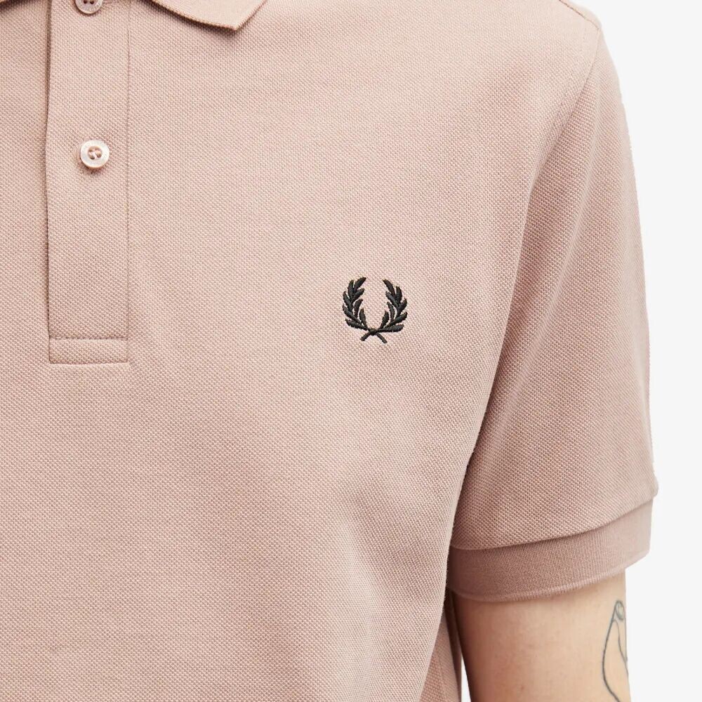 

Fred Perry Однотонная рубашка-поло, розовый