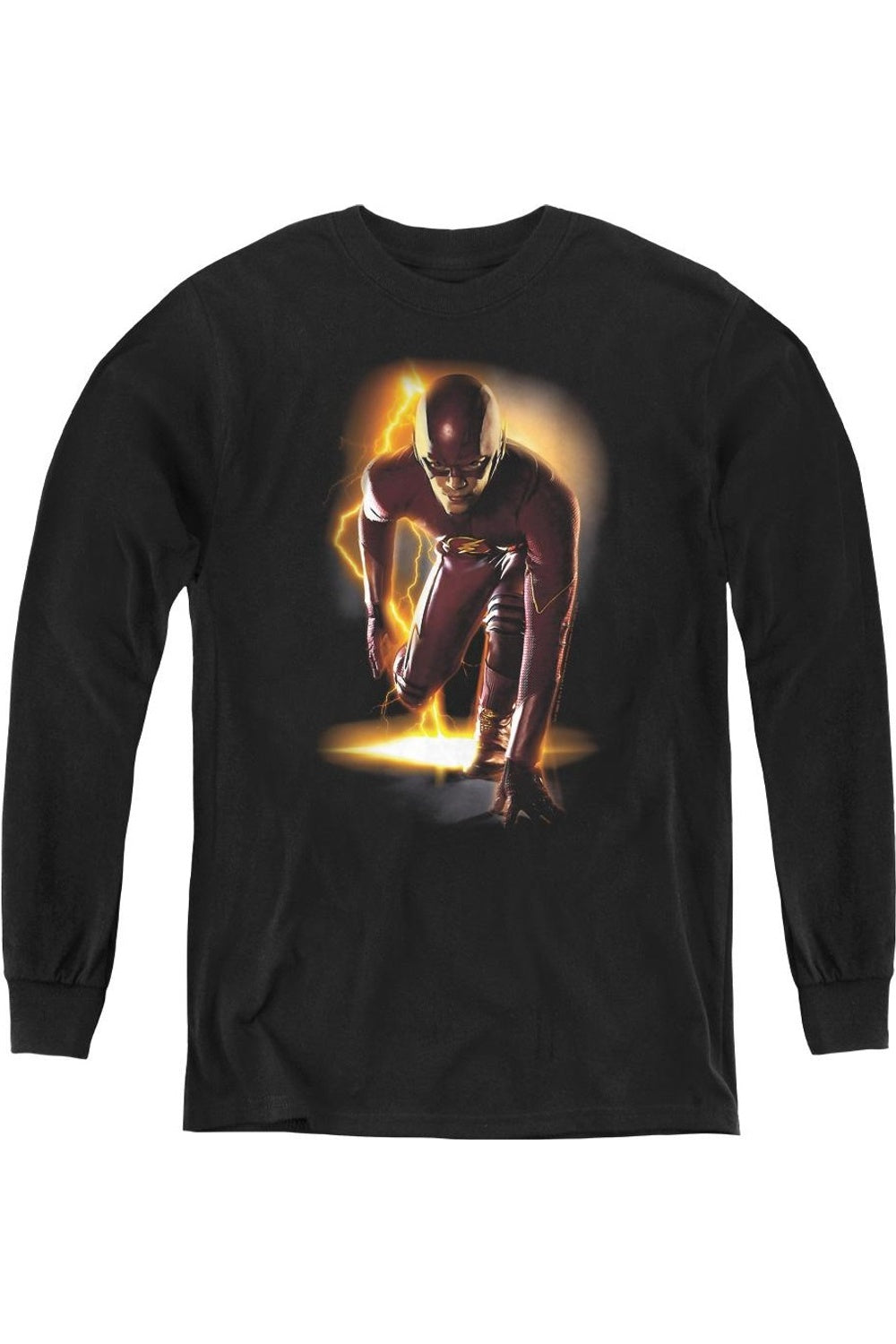 

Футболка с длинным рукавом Flash Ready Youth Gildan, черный