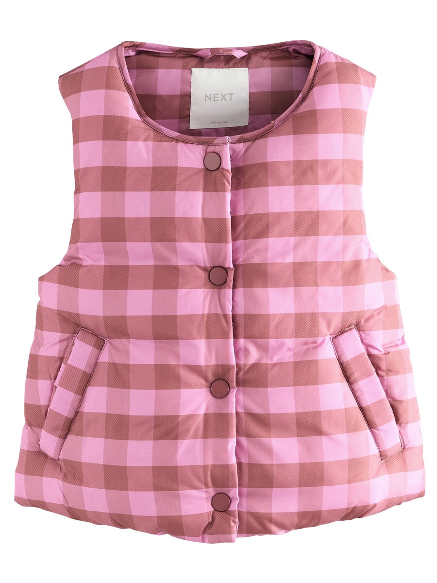 

Жилет Next, цвет Pink/Dusky pink