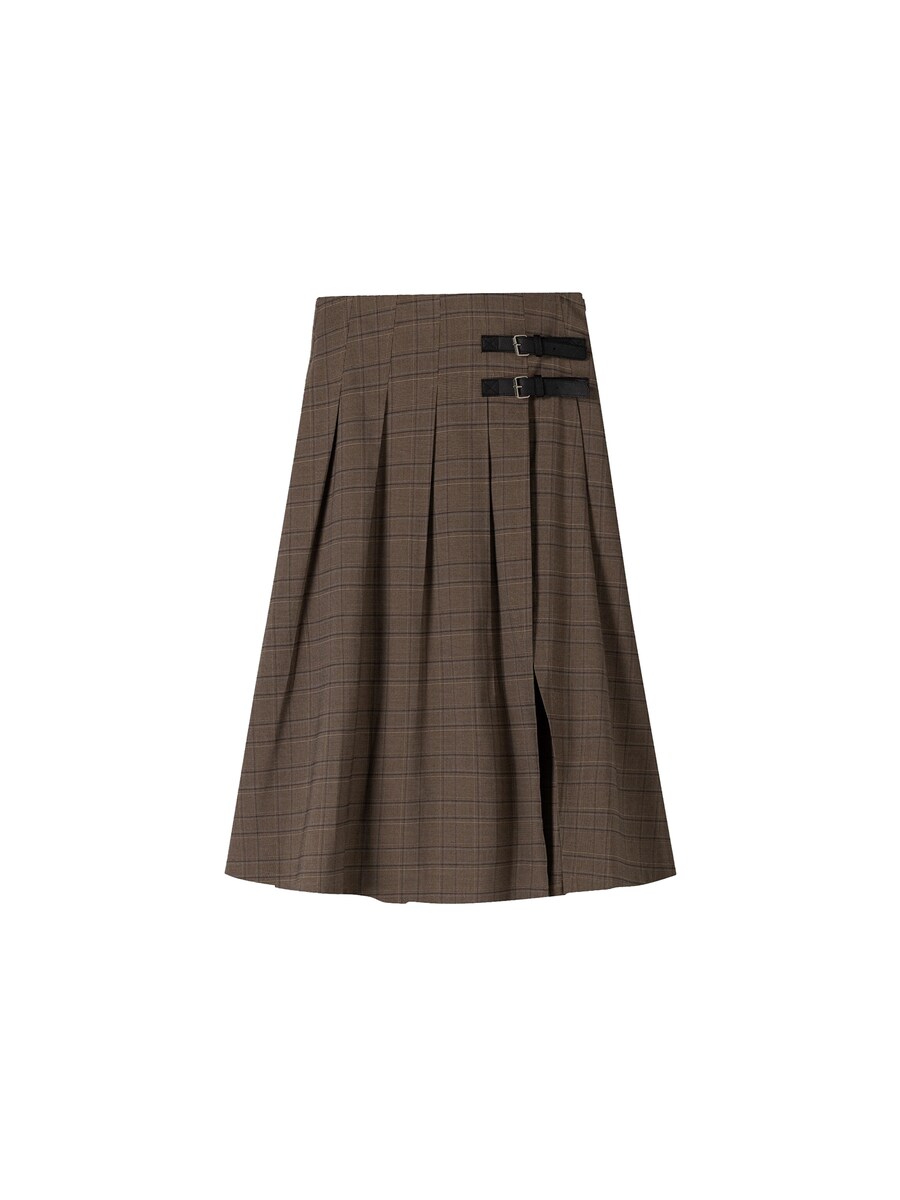 

Юбка Bershka, цвет Chocolate/Cappuccino/Dark brown