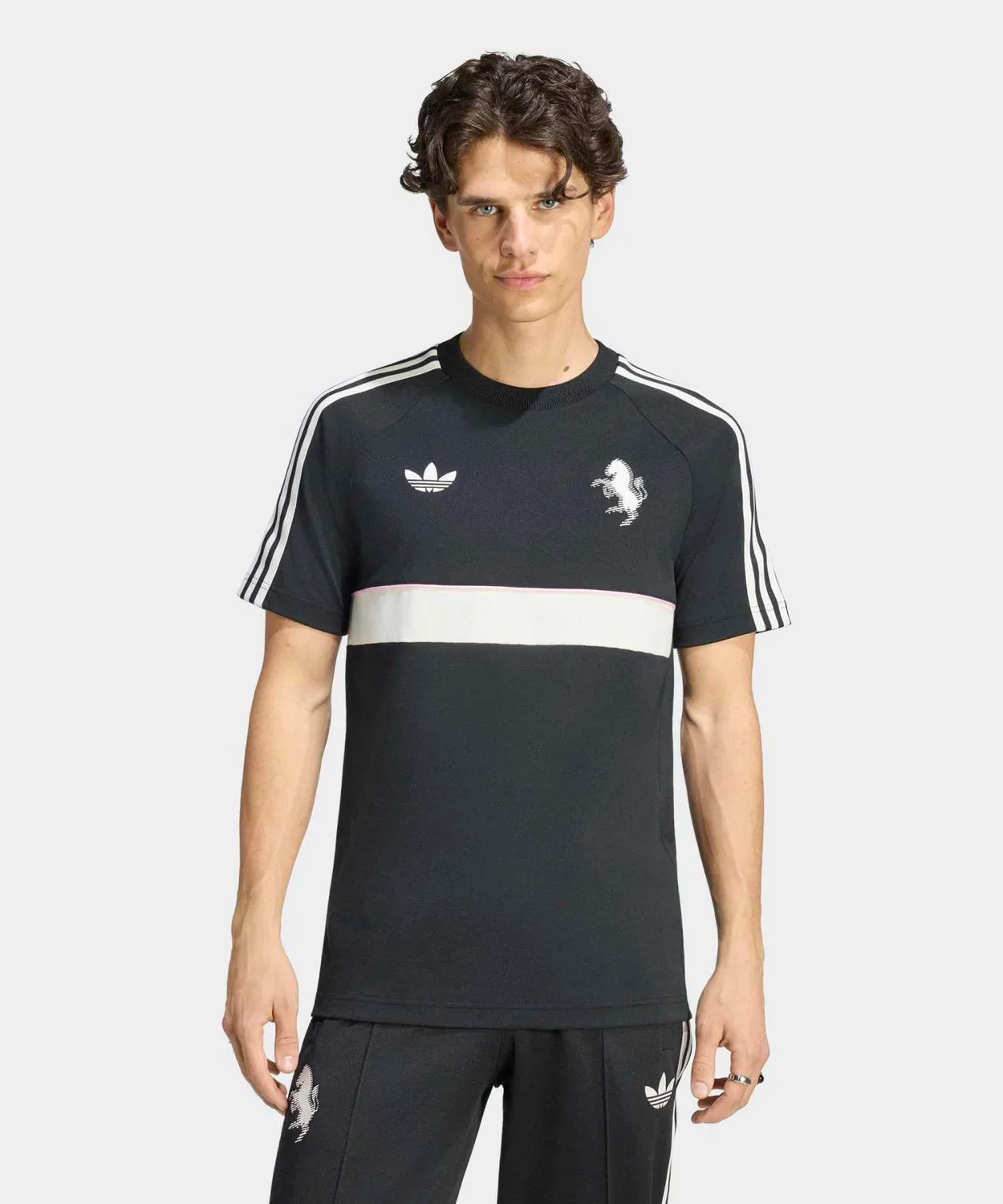 Мужская футболка с длинным рукавомJuventus Torino OG Adidas, Black