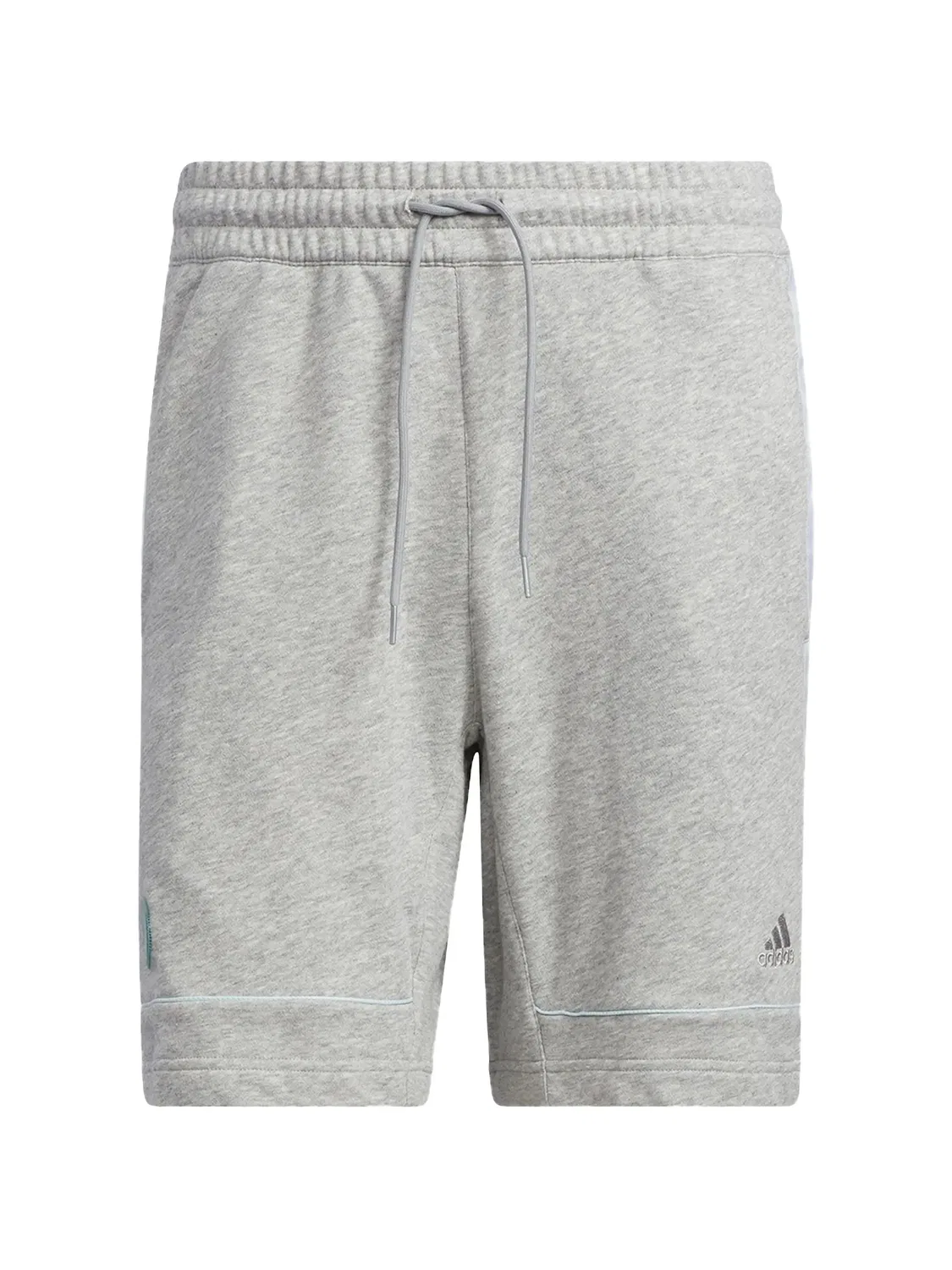 Шорты с боковыми полосками Adidas, серый