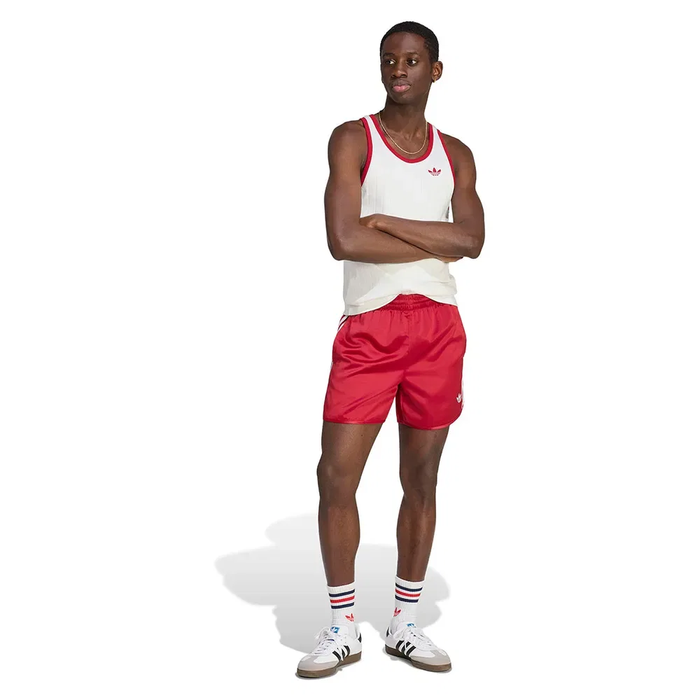 Шорты Satin Sprinter Adidas Originals, красный — фото 4