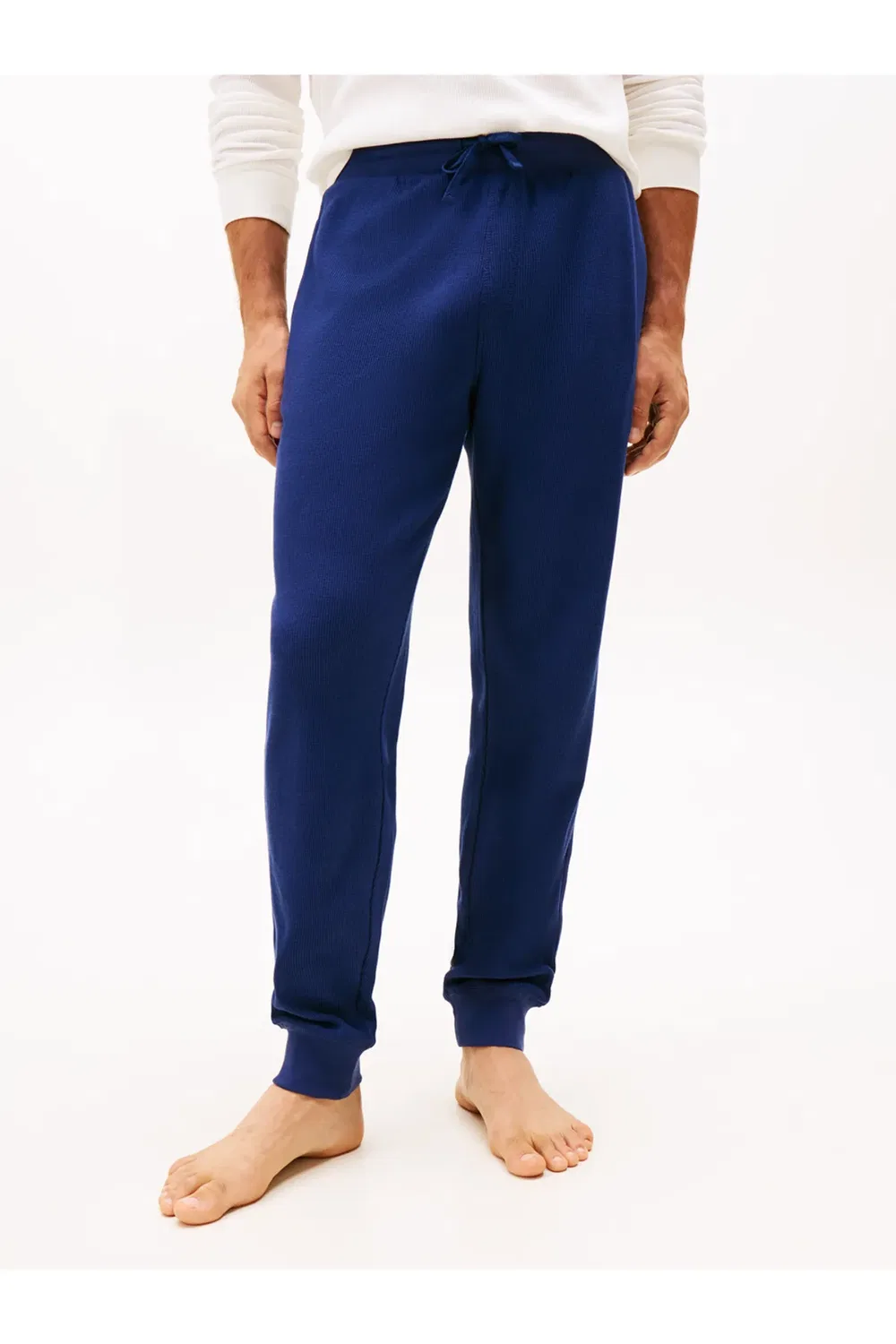 Штаны вафельные Essentials Tommy Hilfiger, Navy — фото 4