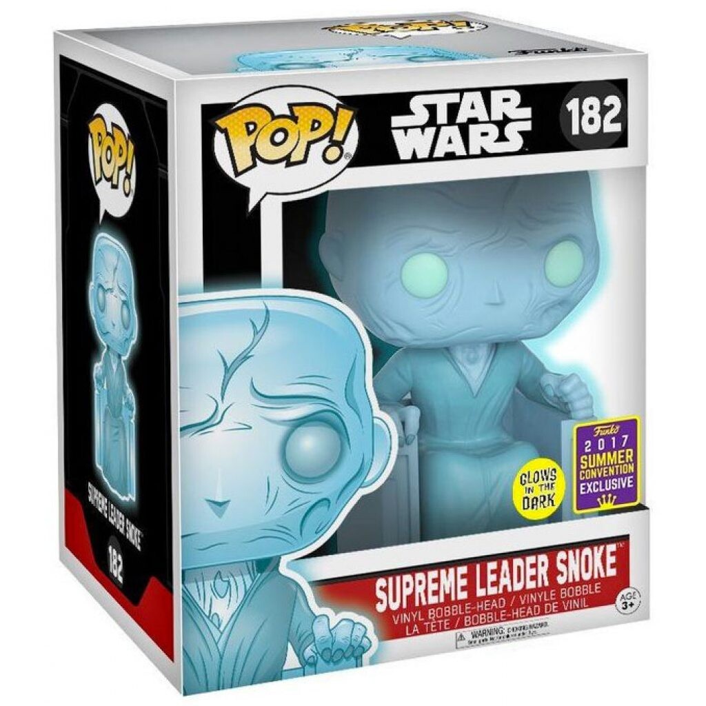 

Фигурка Funko Pop! Star Wars: Episode 7 The Force Awakens - 6" Holographic Snoke Collectible Figure
