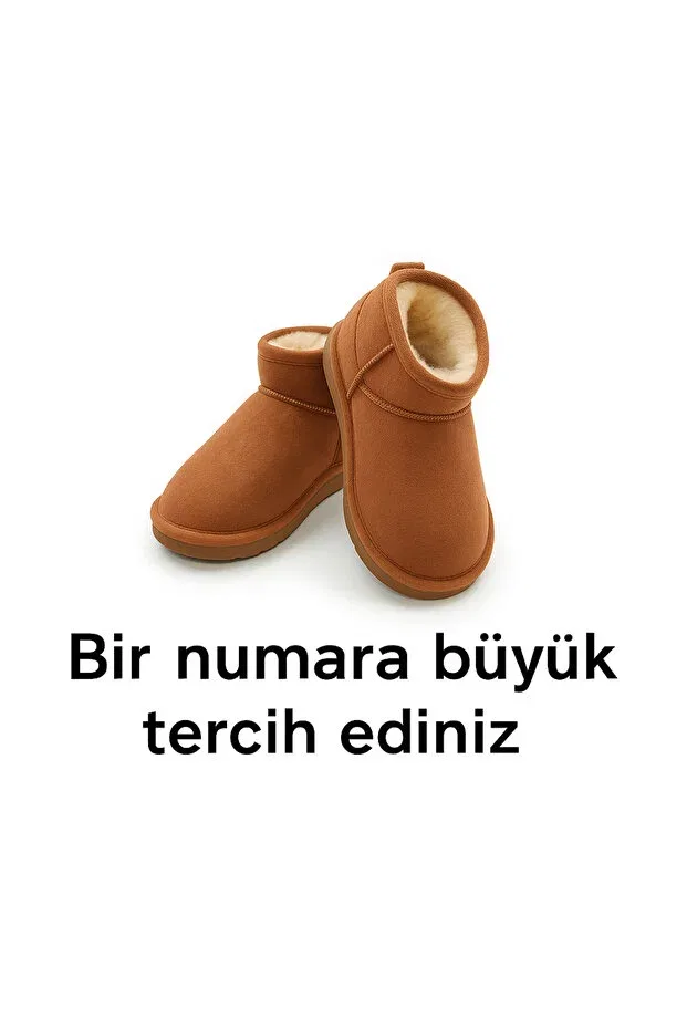Детские ботинки для девочек с мехом Craft Moda, Taba