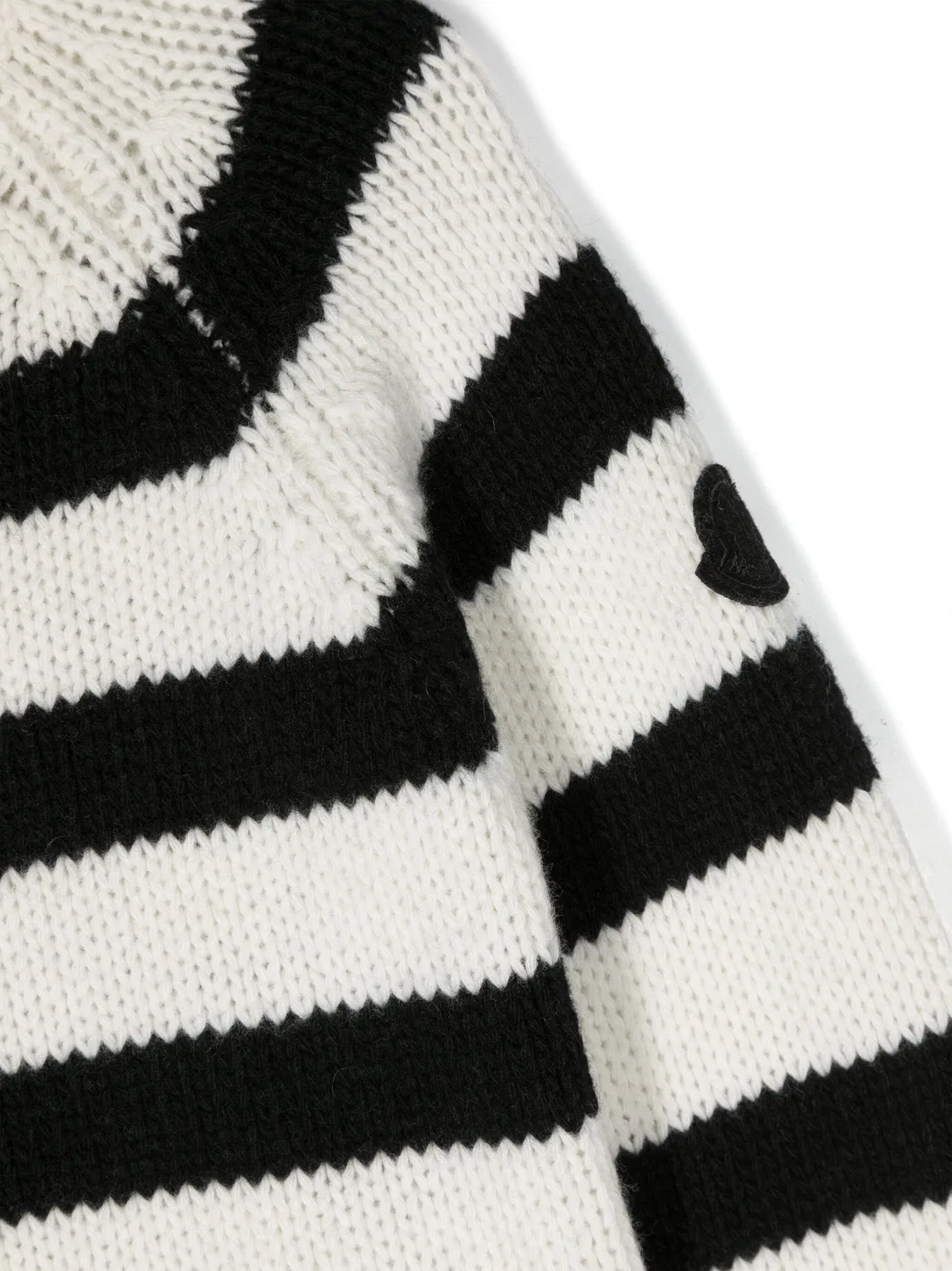 Джемпер из верблюжьей шерсти Moncler, White — фото 2