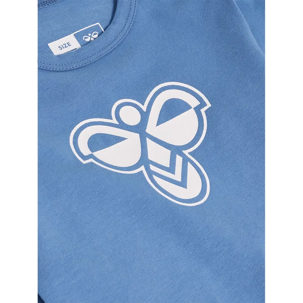 Боди с длинным рукавом Mini Logo Hummel, синий — фото 3