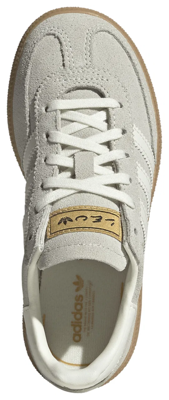 Кроссовки для мальчиков Handball Spezial Messi Adidas, цвет Ivory/Ivory/Gold Metallic — фото 4